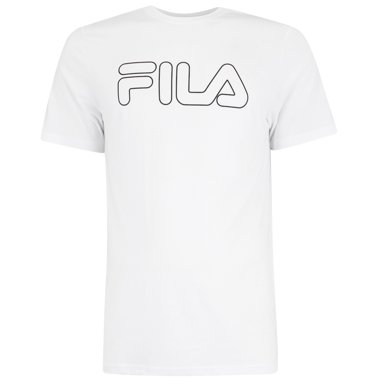Camiseta Masculina Fila Manga Curta Letter Outline - Video 1