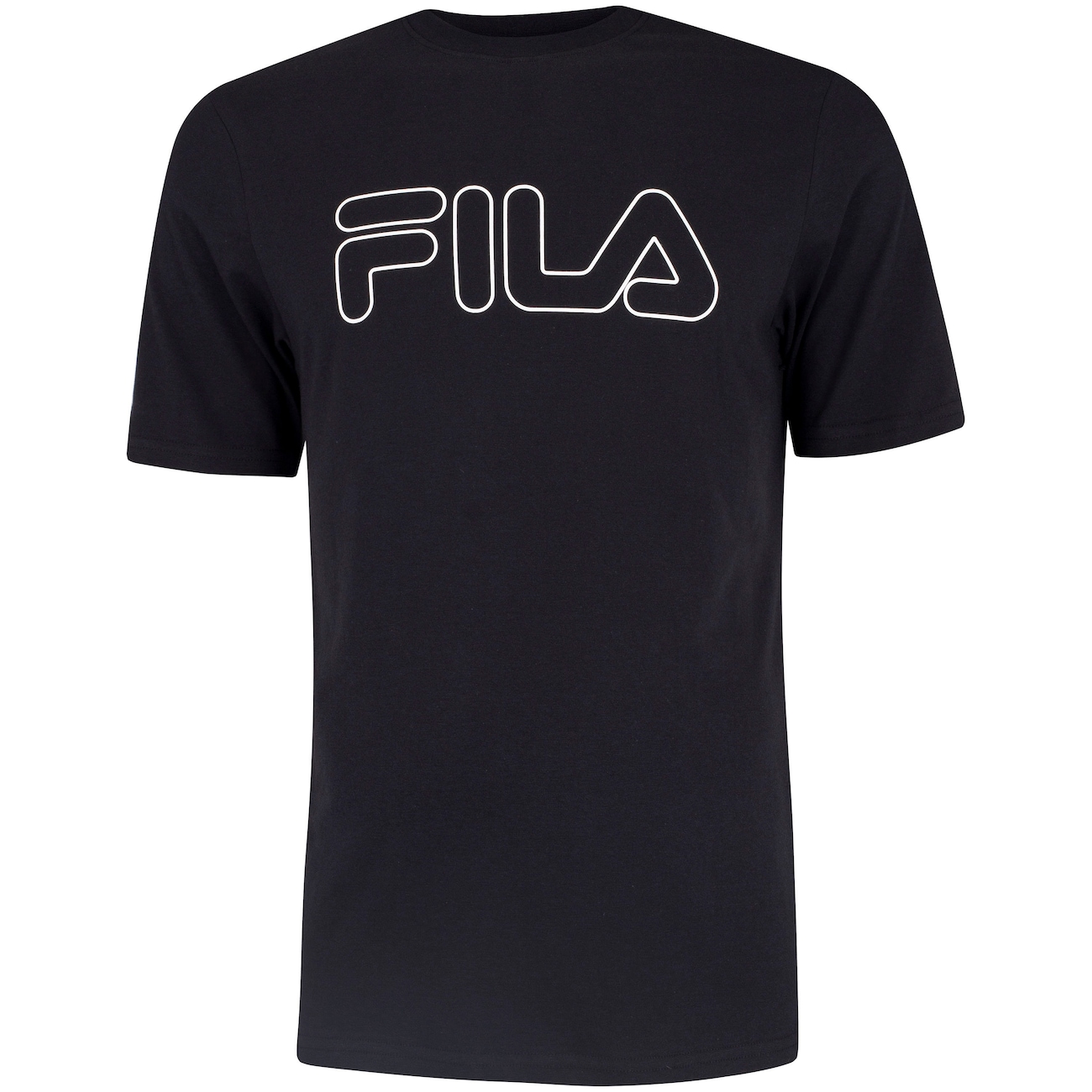 Camiseta Masculina Fila Manga Curta Letter Outline - Video 1