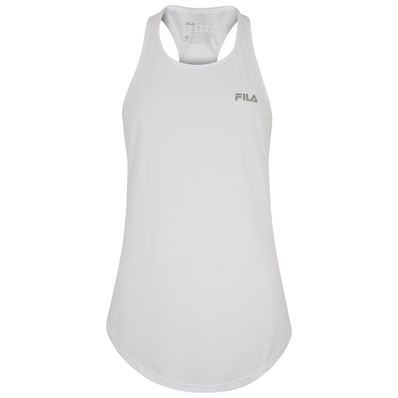 Camiseta Regata Feminina Fila Basic Sports Polygin