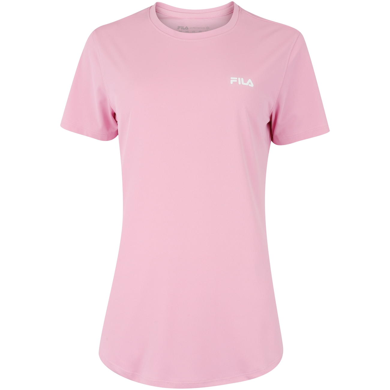 Camiseta Feminina Fila Manga Curta Basic Sports Polygin