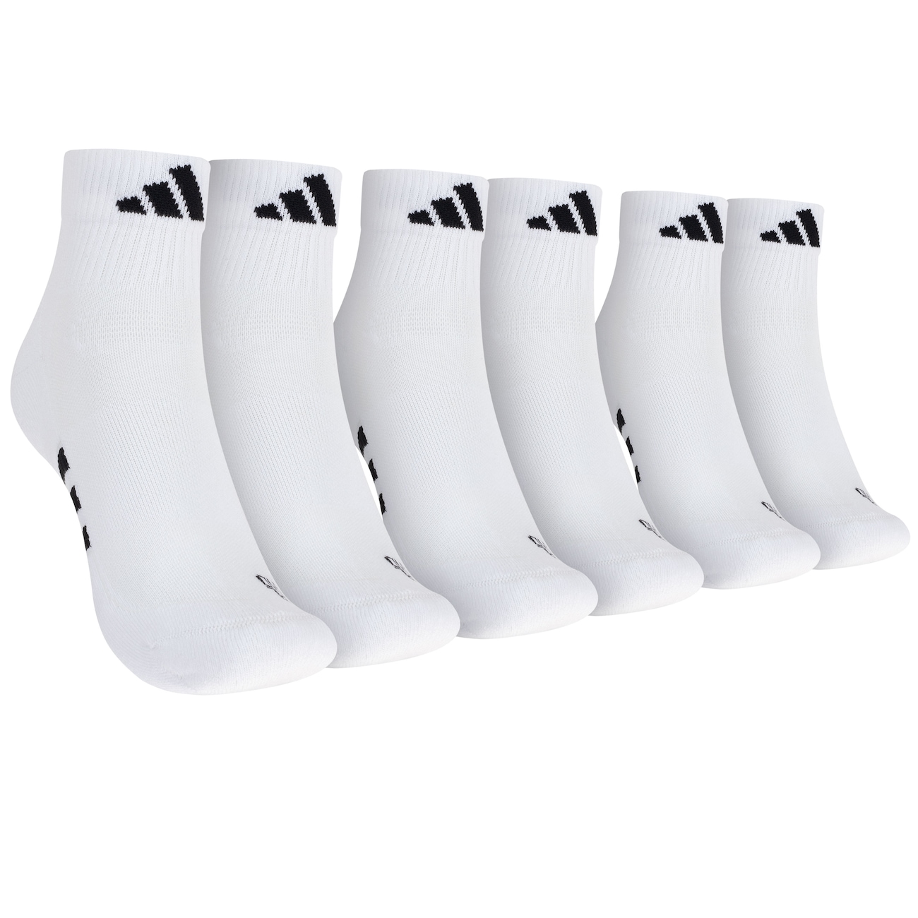 Kit de Meia adidas Cano Médio Performance Cush Adulto 3 Pares | Centauro
