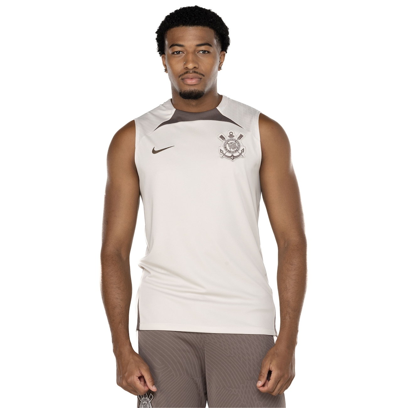 Camiseta Regata do Corinthians Nike Masculina Dri-Fit Strike | Centauro