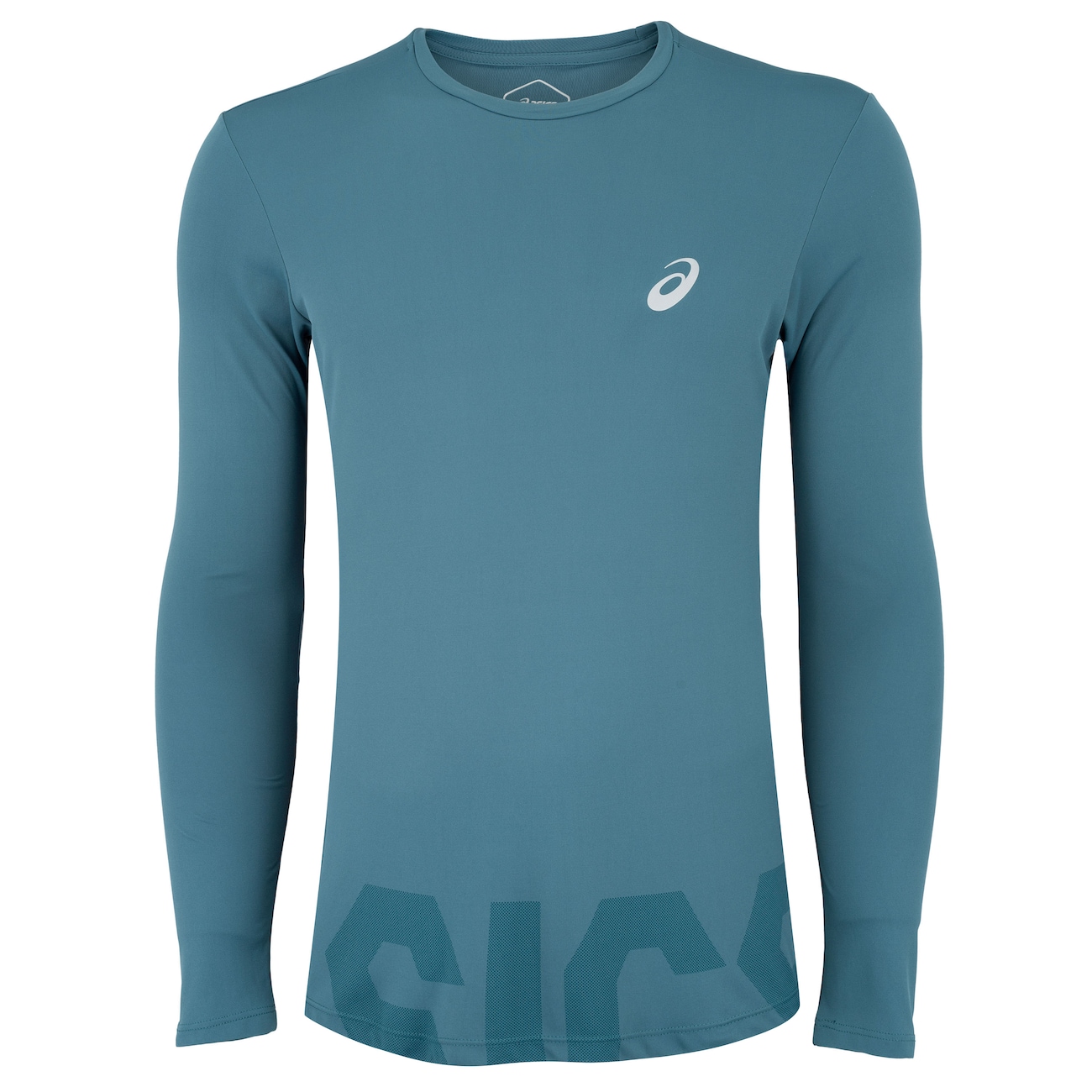 Camiseta Masculina ASICS Manga Longa Leve com Proteção UV