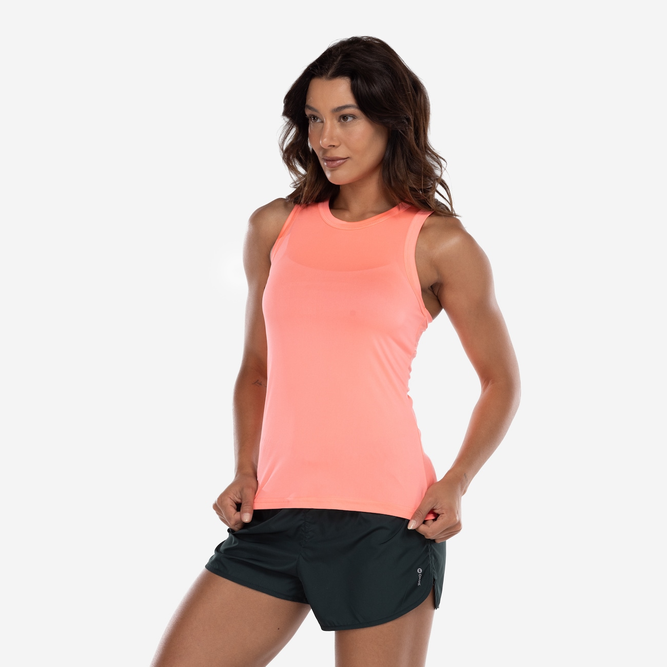 Camiseta Regata Feminina Oxer Peach Touch Cooling - Video 1