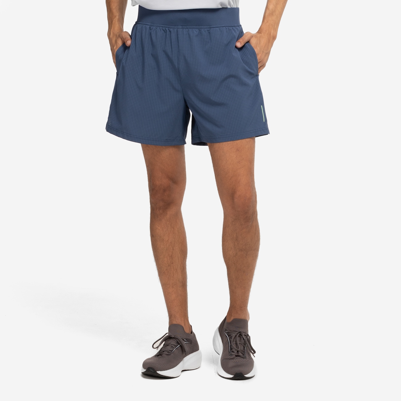 Bermuda Masculina Oxer Rip Stop Corrida B5P com Sunga Interna em