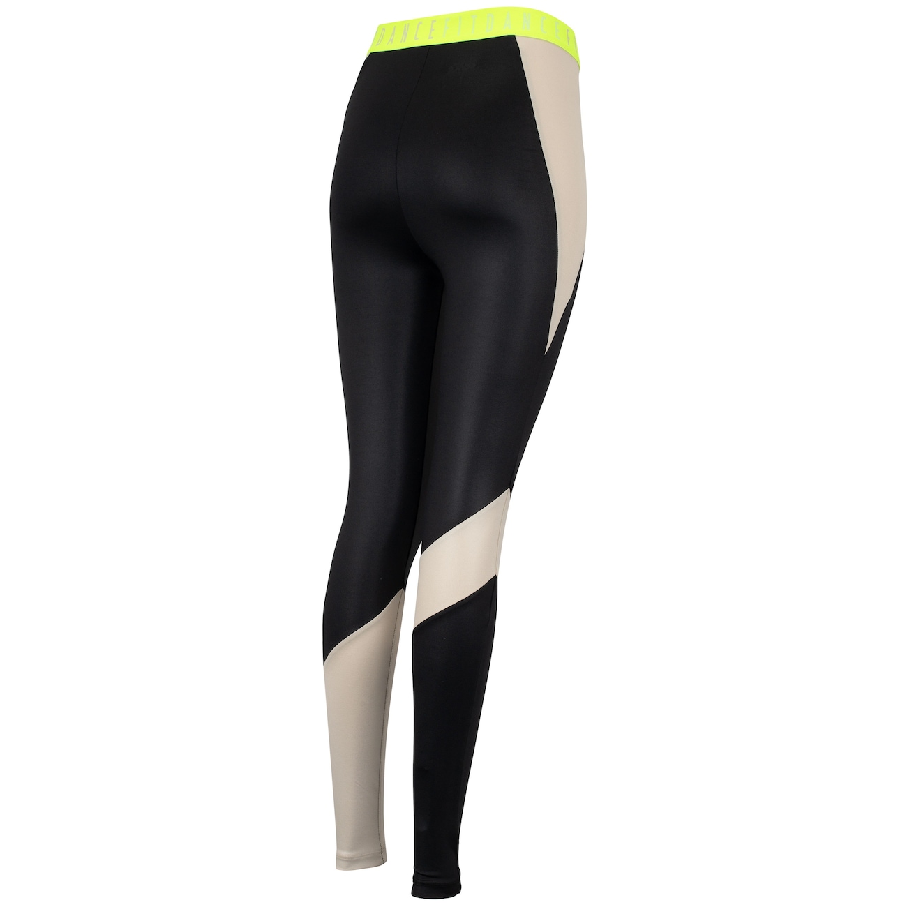 Calça Legging Feminina Fit Dance Elástico Recortada - Video 1