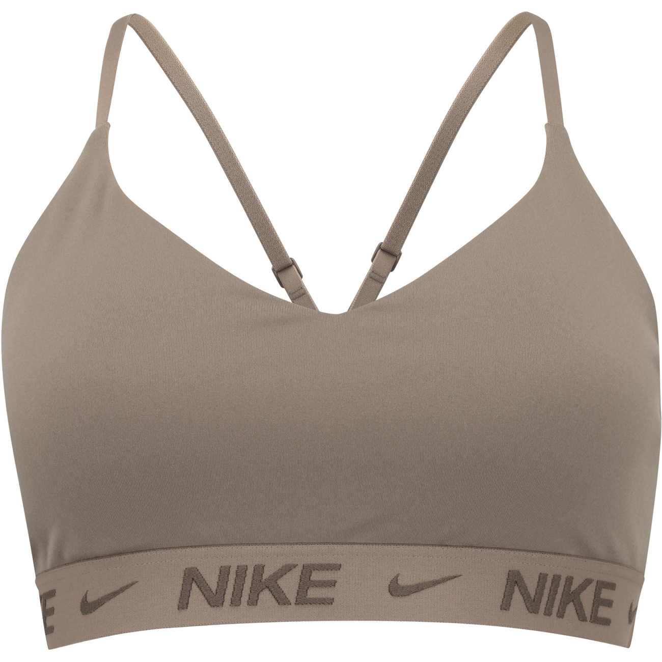 Top Fitness com Bojo Nike Baixa Sustentação Dri-Fit Indy SPT BRA - Video 1