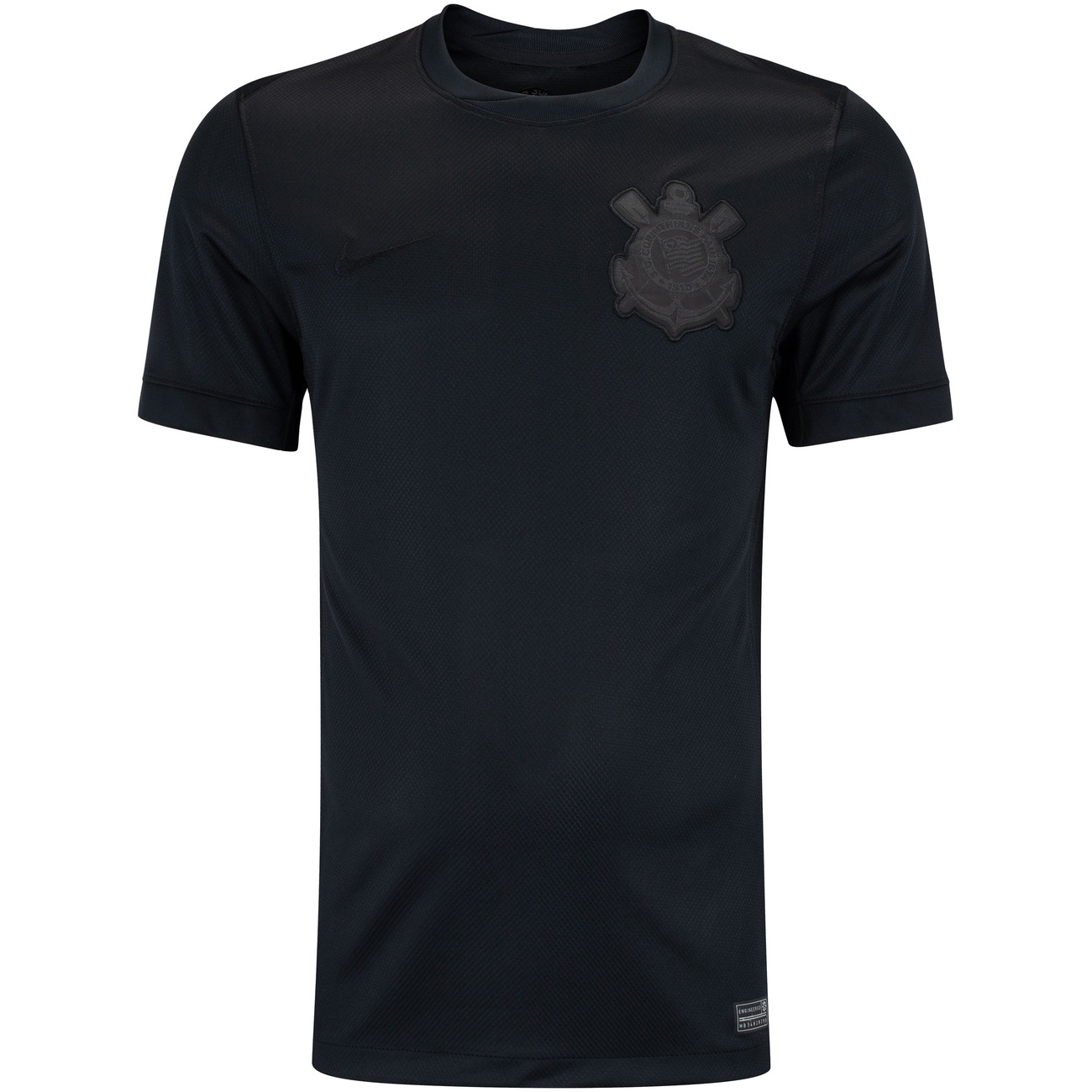 Camisa Corinthians Nike Toda Preta Camisa Do Corinthians II 24