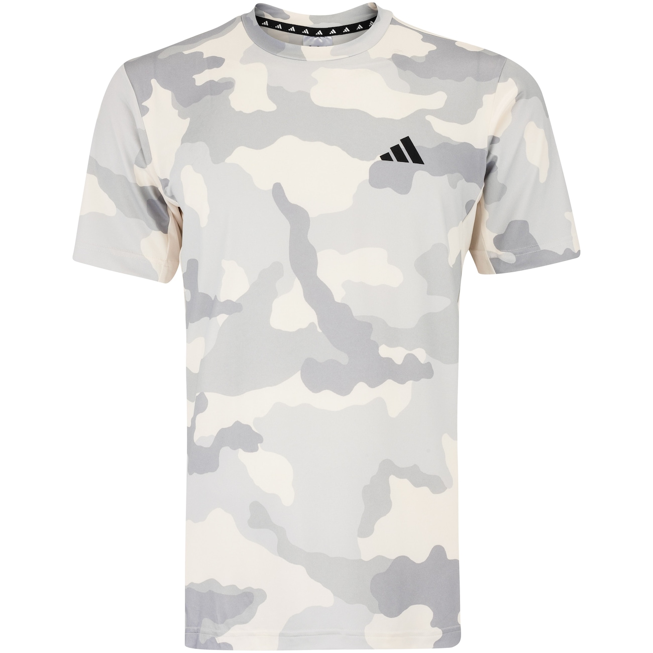 Camiseta Masculina adidas Manga Curta Treino Camuflada - Video 1