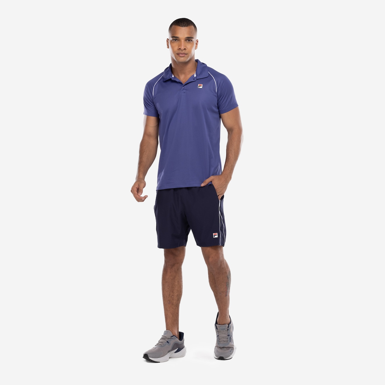 Camisa Polo Masculina Fila Tennis Line II