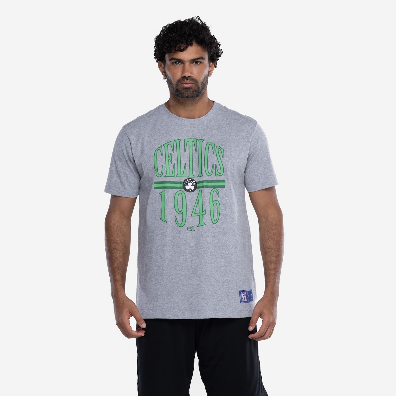 Camiseta do Boston Celtics NBA Masculina NB980 Date Team