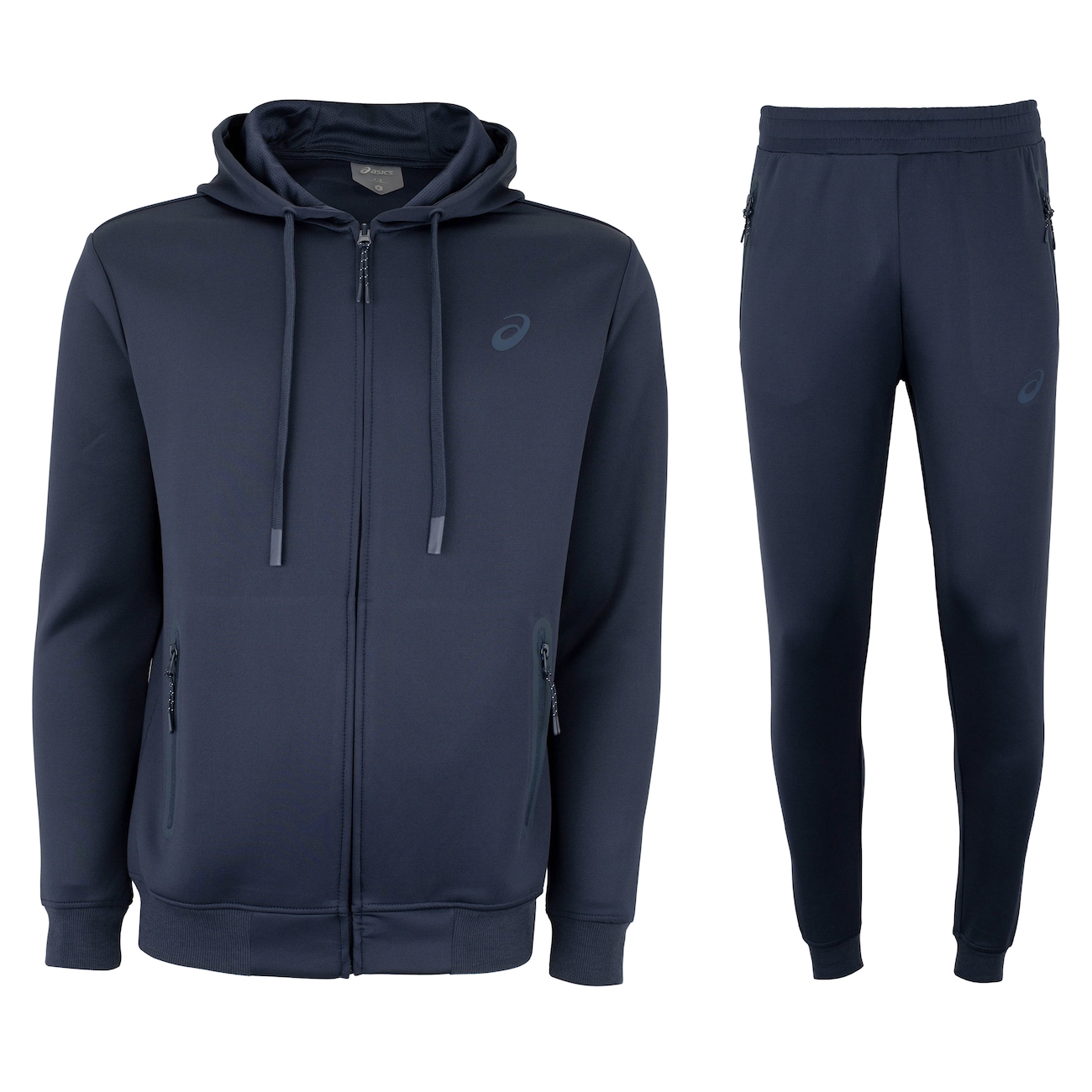 Conjunto de Agasalho Masculino ASICS Interlock Bolso Fusionado - Video 1