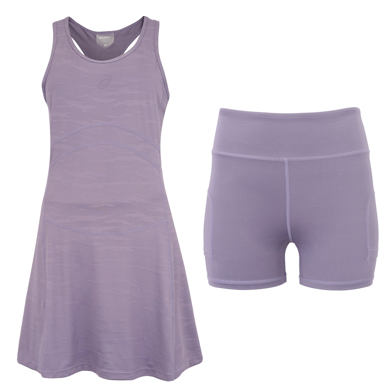 Vestido Racket Jacquard com Bermuda ASICS Adulto - Video 1