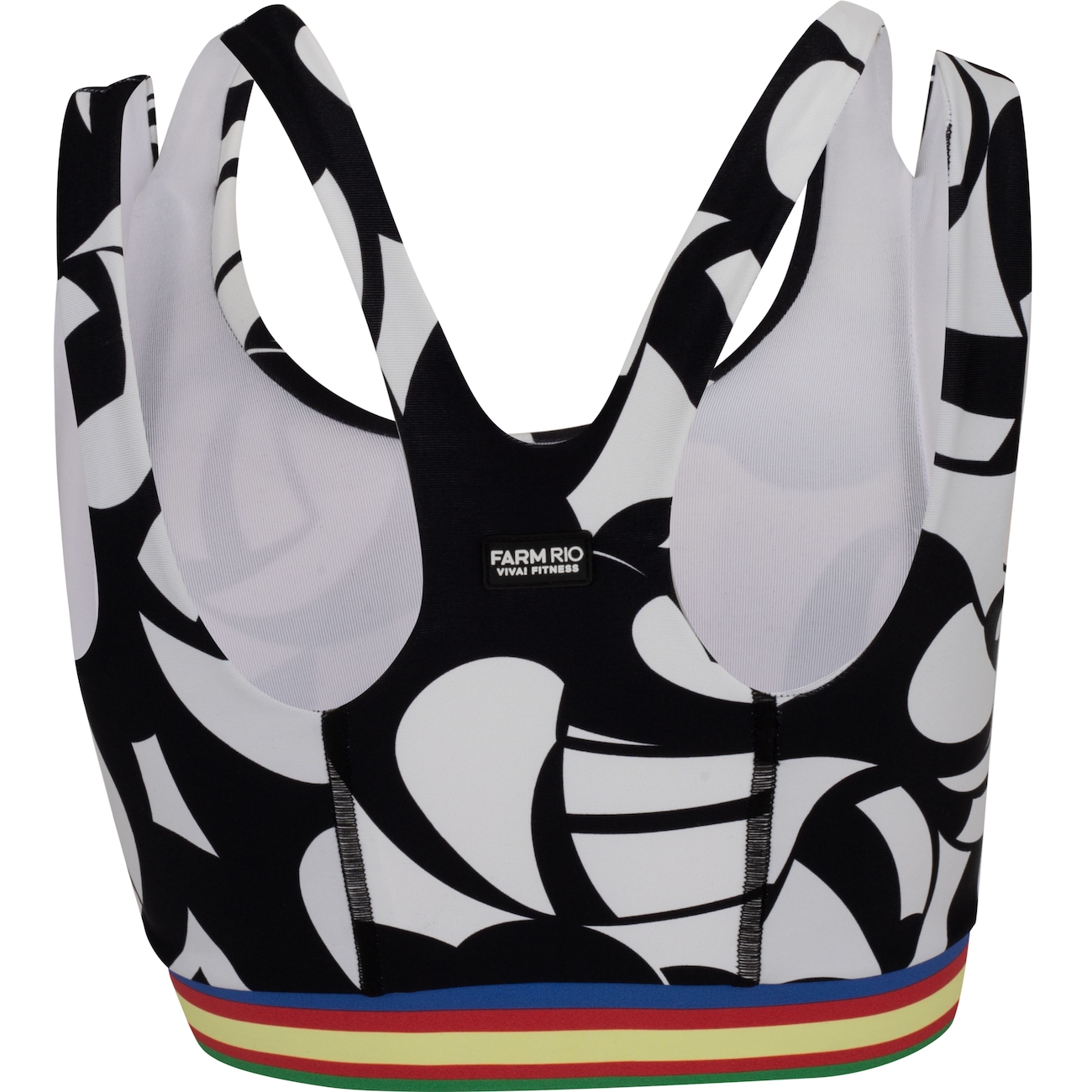 Top Fitness sem Bojo Farm Média Sustentação Tucanada Alças Adulto - Video 1