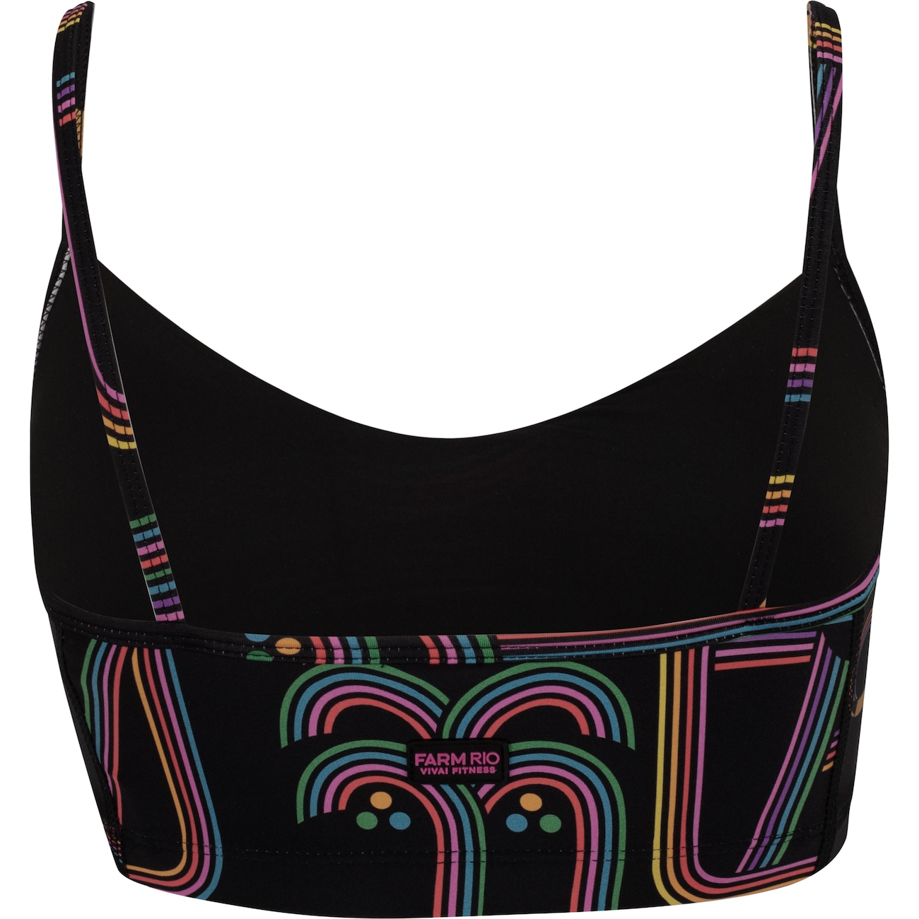 Top Farm sem Bojo Alcinha Logotuca Baixa Sustentação Adulto - Video 1