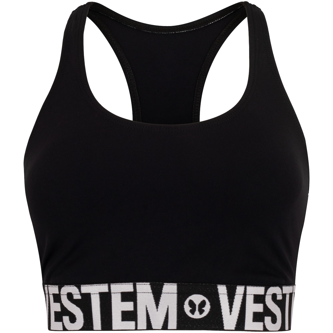 Top Fitness com Bojo Removível Vestem Média Sustentação Luciana Adulto - Video 1