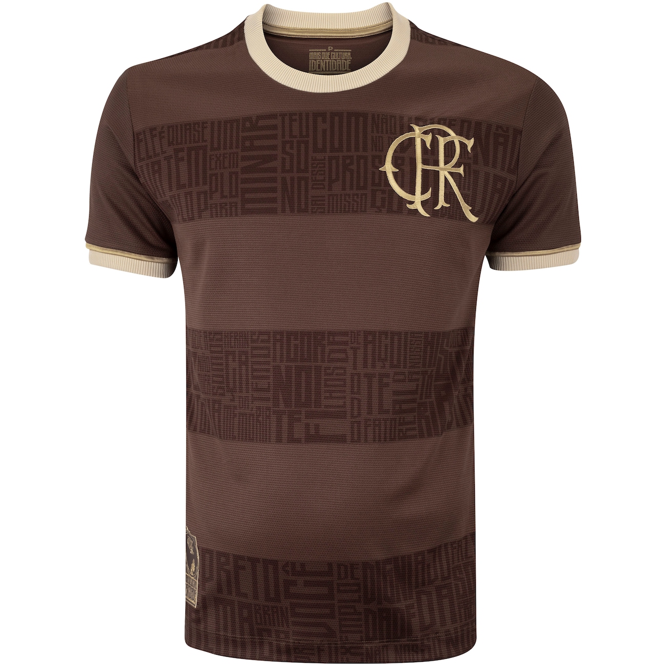Camiseta do Flamengo Braziline Masculina Identidade Centauro