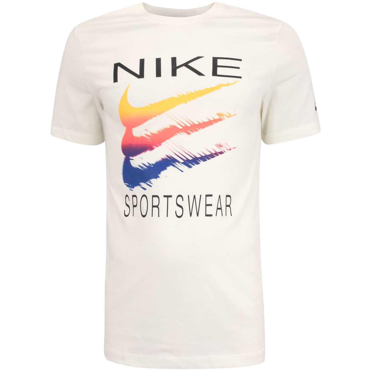 Camiseta Masculina Nike Manga Curta Sportswear 6MO Swoosh - Video 1