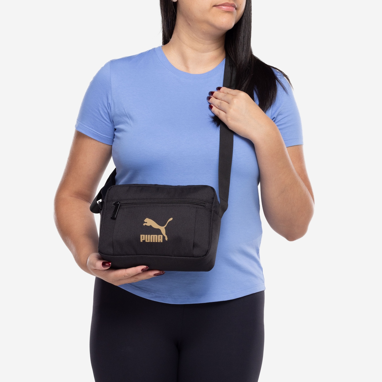 バッグ 90s Vintage Puma Leather Boston Bag VINTAGE PUMA FAUX