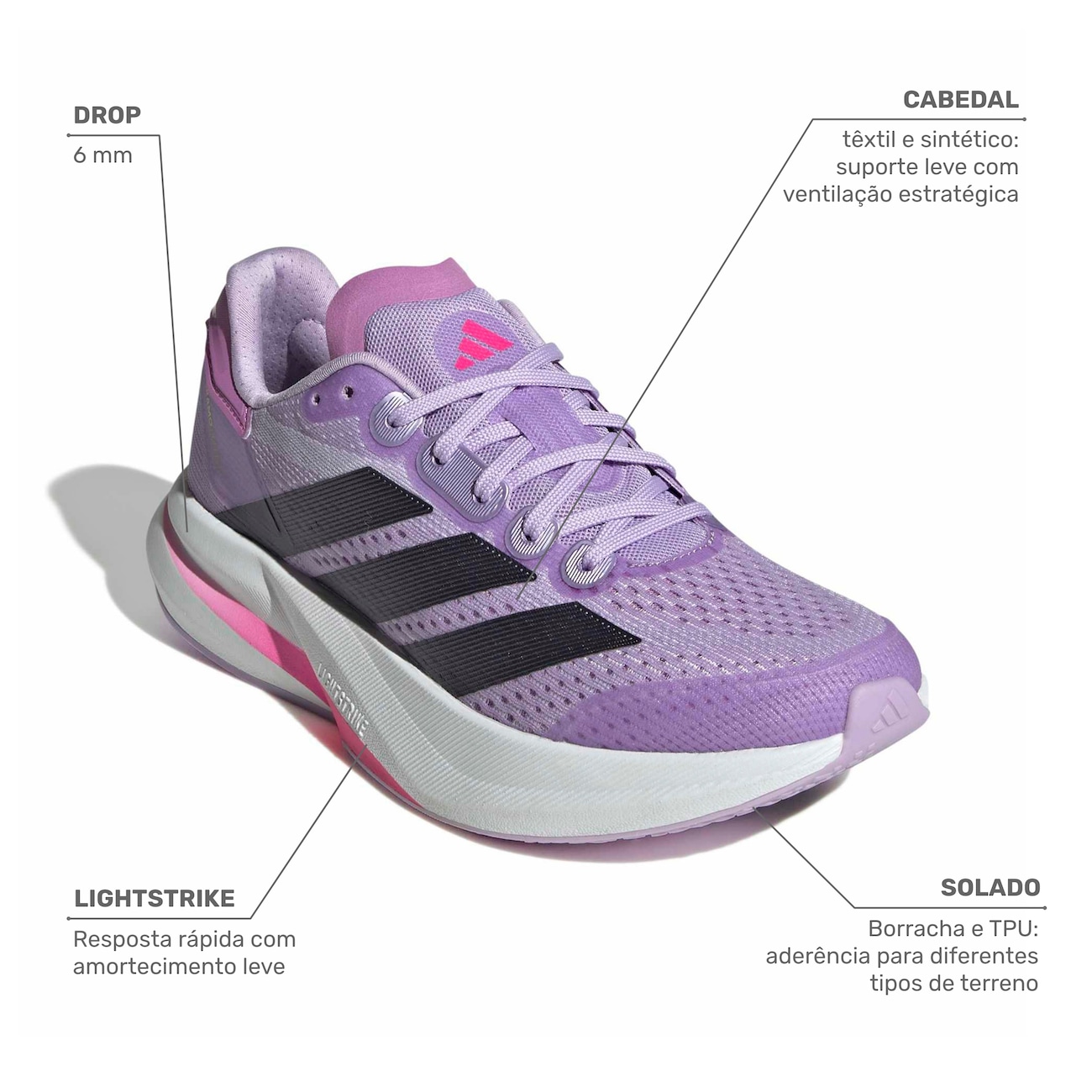 Tênis adidas Duramo Speed 2 Feminino