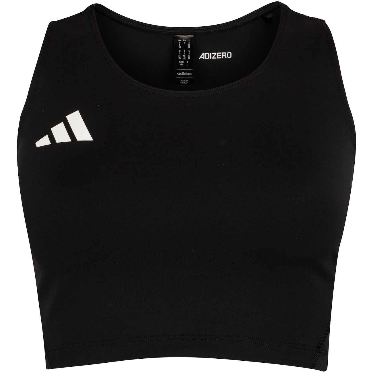 Top Fitness adidas sem Bojo Média Sustentação Adizero Adulto - Video 1