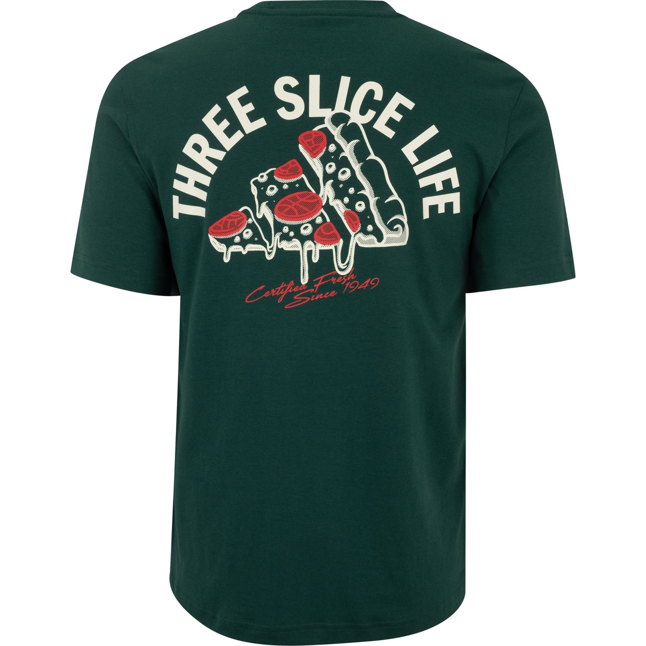 Camiseta Masculina adidas Manga Curta Gráfica Pizza - Video 1