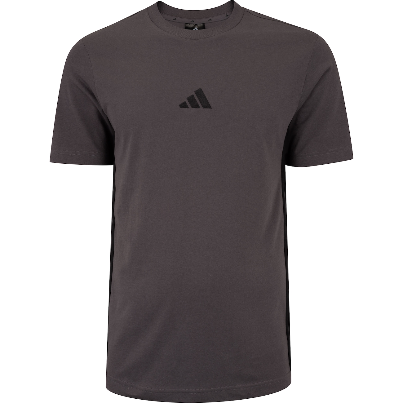 Camiseta Masculina adidas Manga Curta 3 Stripes