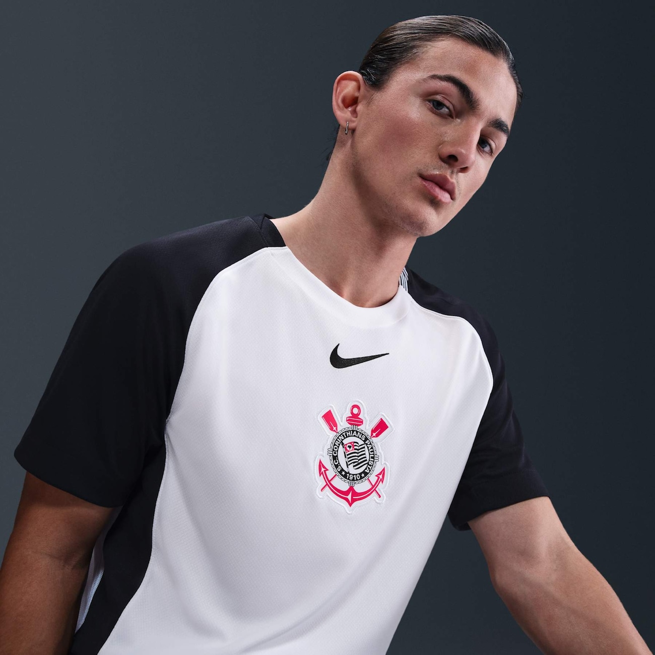 Camisa do Corinthians I 25 Nike Masculina Torcedor em Promoção
