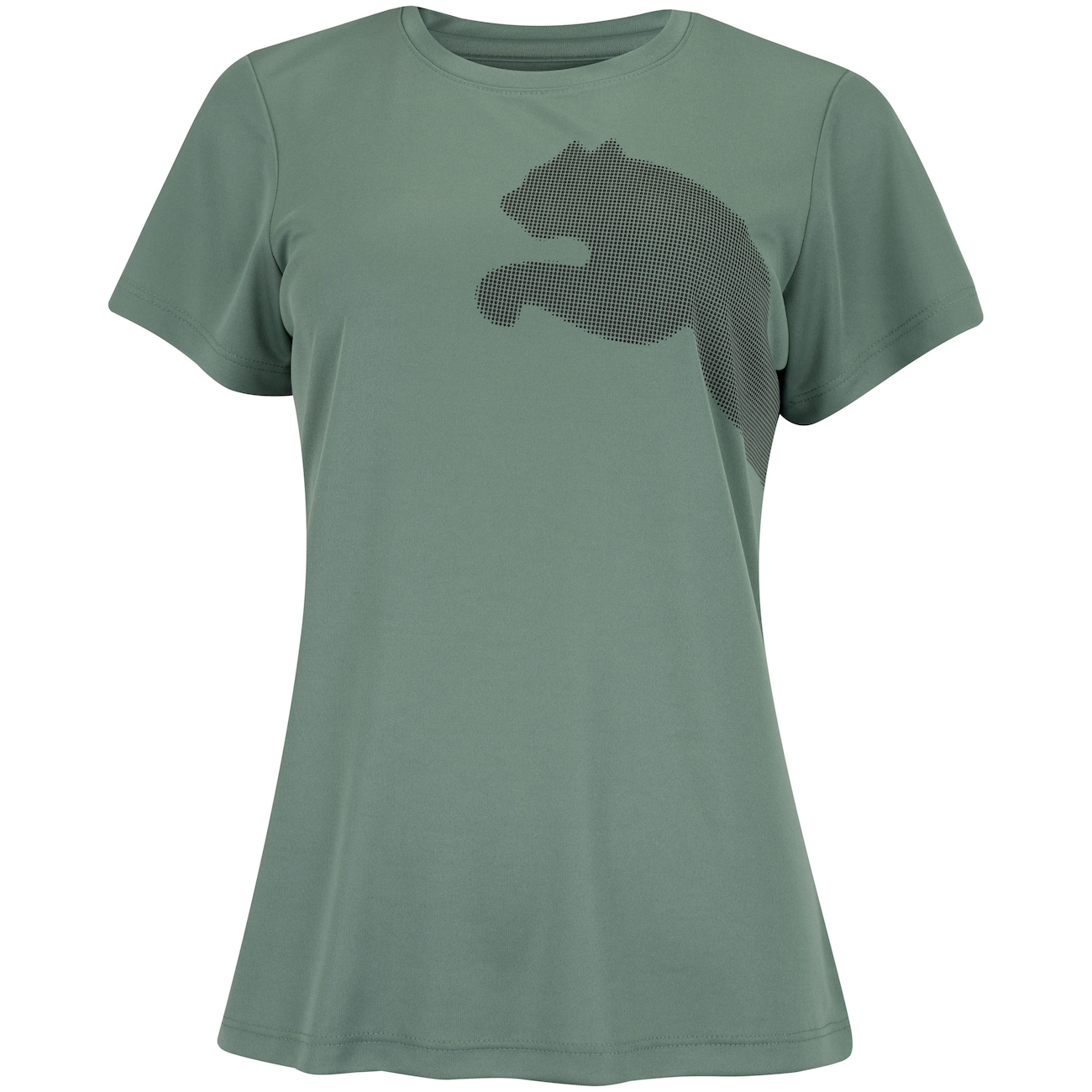 Camiseta Feminina Manga Curta Puma Tad Big Logo Jersey - Video 1