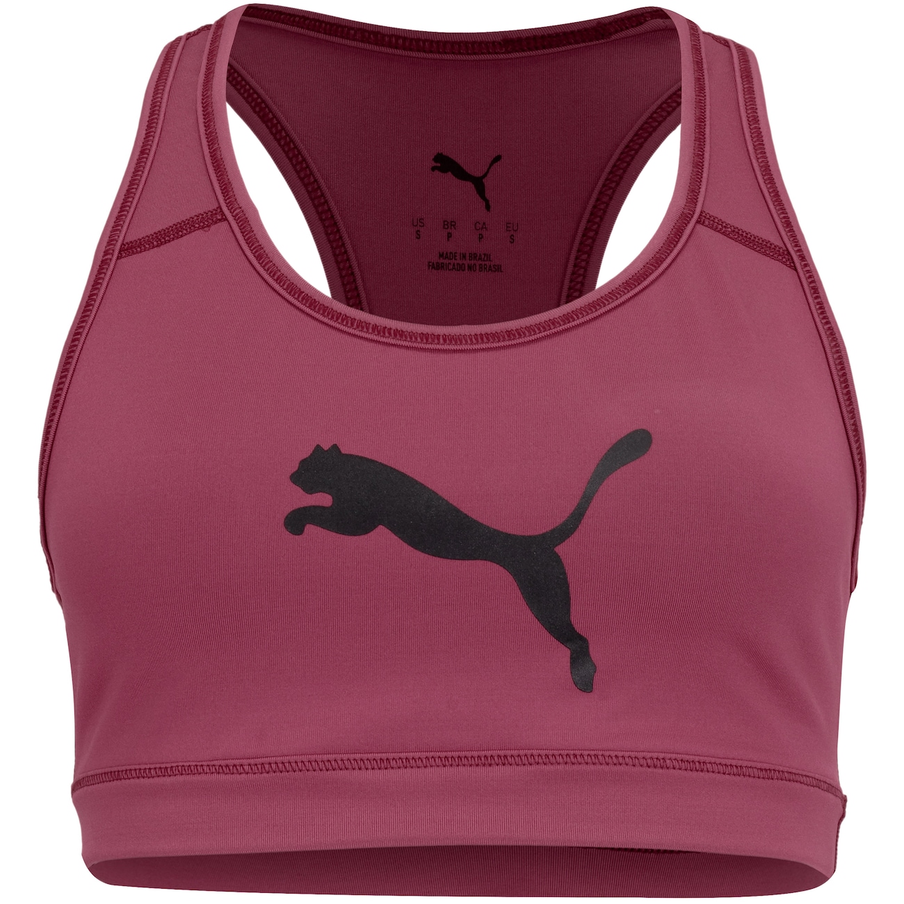 Top Fitness sem Bojo Puma Média Sustentação 4Keeps Adulto - Video 1