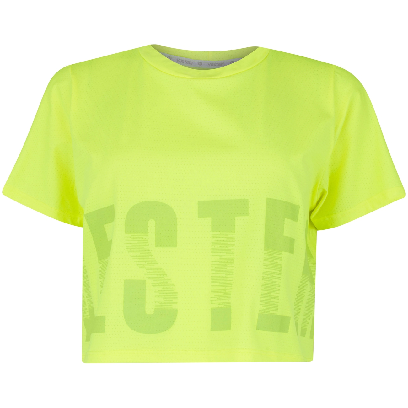 Blusa Cropped Feminina Vestem Trace Dry Fit - Video 1