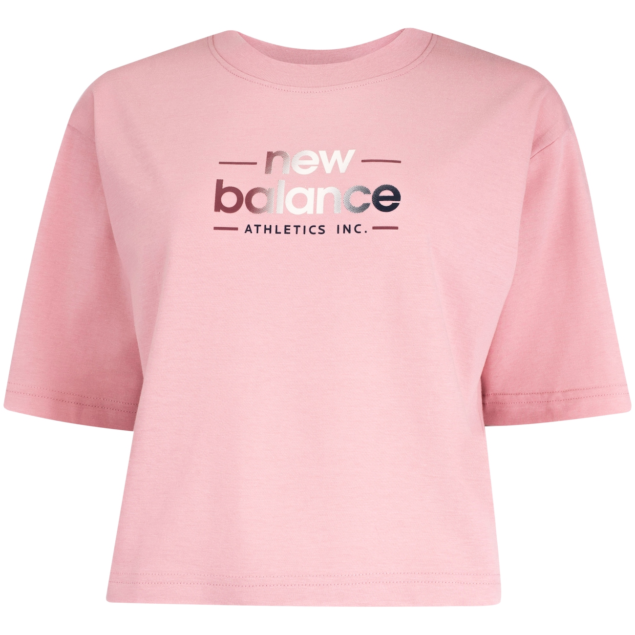 Camiseta New Balance Cropped Reimagined Feminina - Video 1