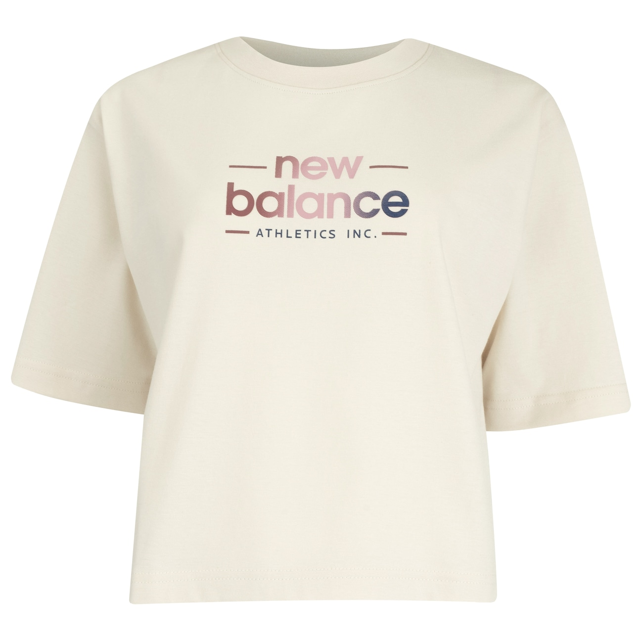 Camiseta New Balance Cropped Reimagined Feminina - Video 1