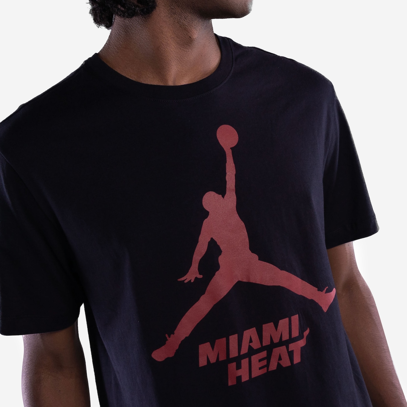 Camiseta Miami Heat Jordan Nike Essential Masculina - Video 1