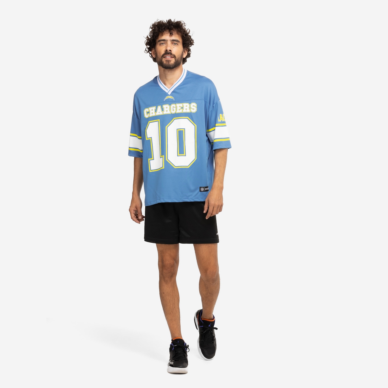 Camiseta do Los Angeles Chargers NFL NF167 Masculina - Video 1