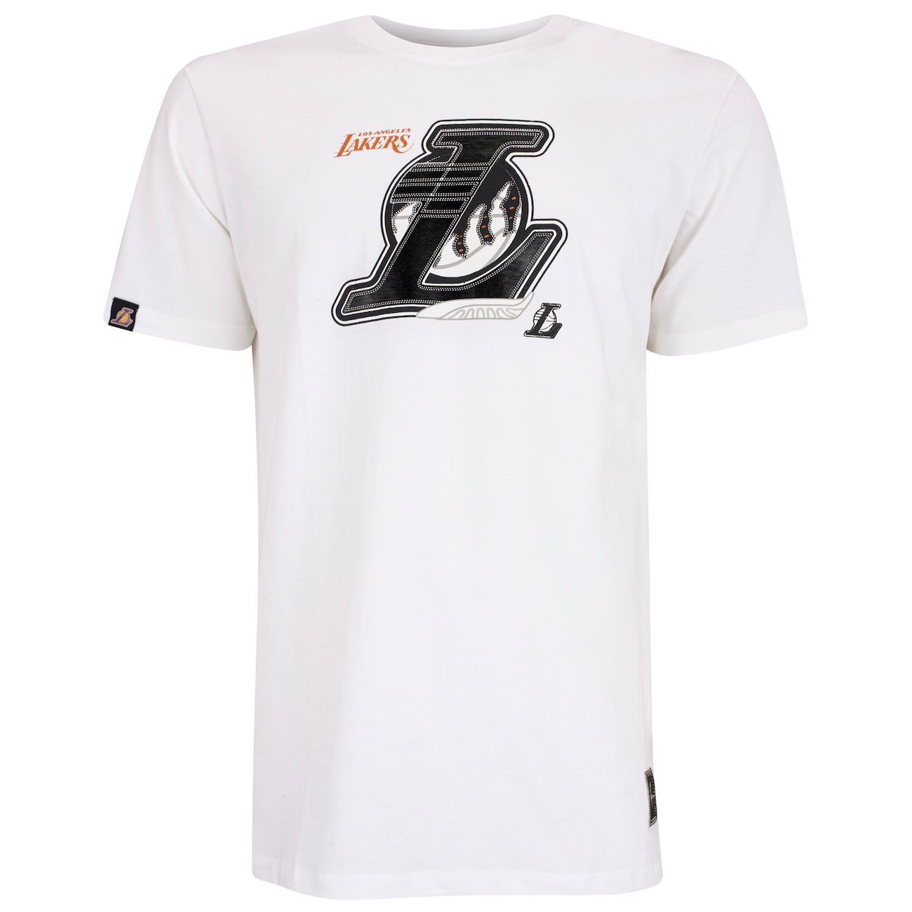 Camiseta do Los Angeles Lakers NBA Sneaker N0496 Masculina - Video 1
