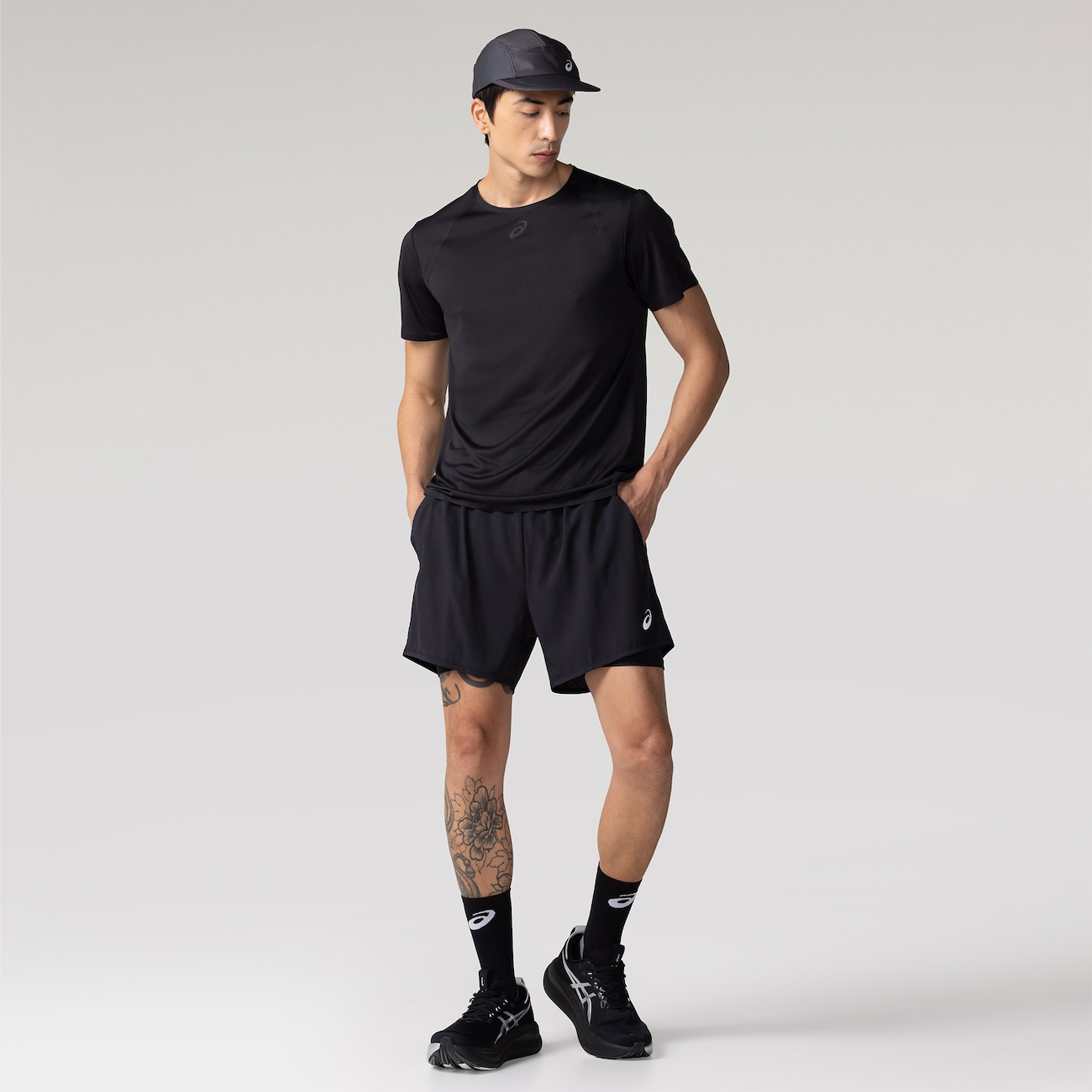 Bermuda 5 Quadri 2 em 1 ASICS Masculina em Promoção | Centauro