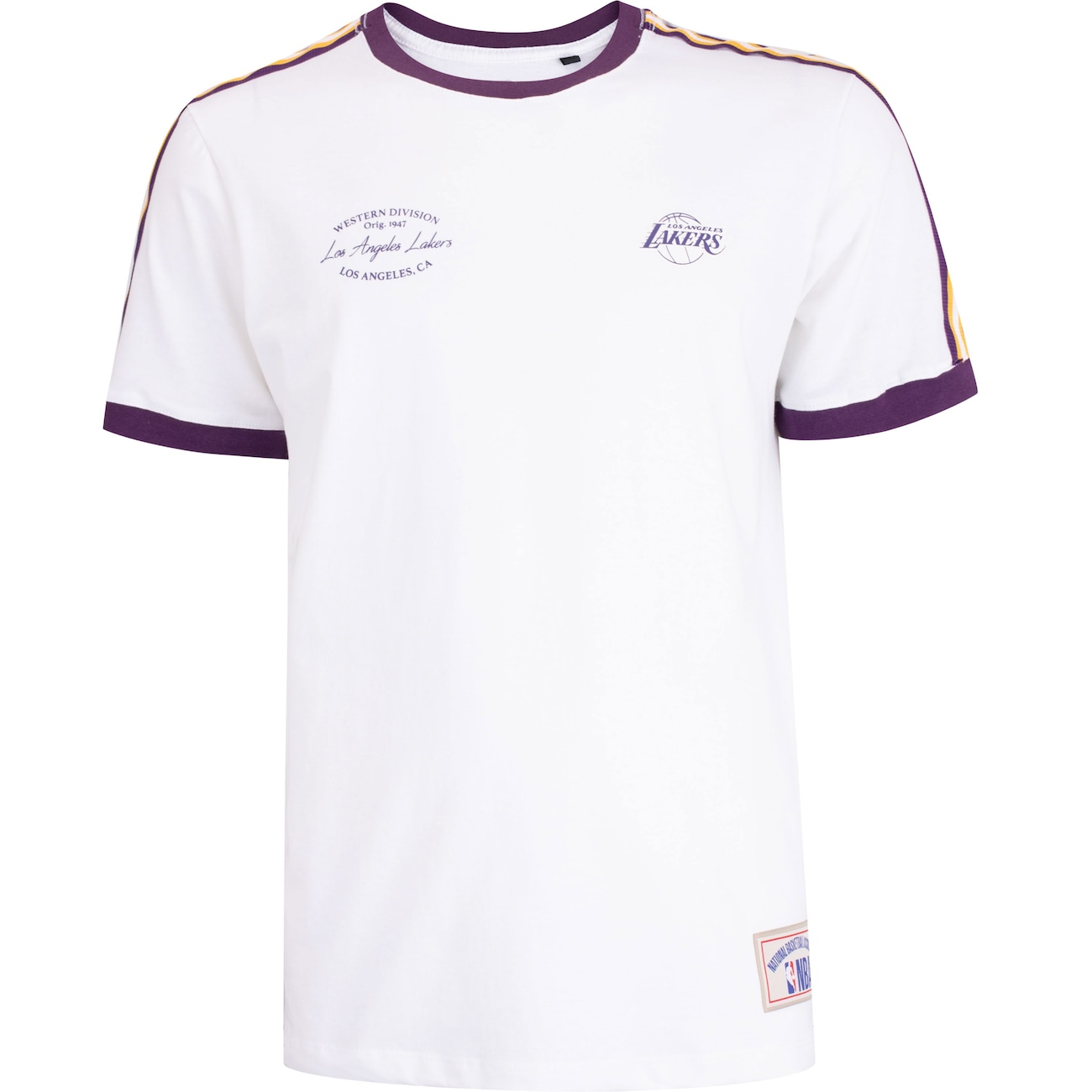 Camiseta Los Angeles Lakers NBA Oldstyle N0484 Masculina - Video 1
