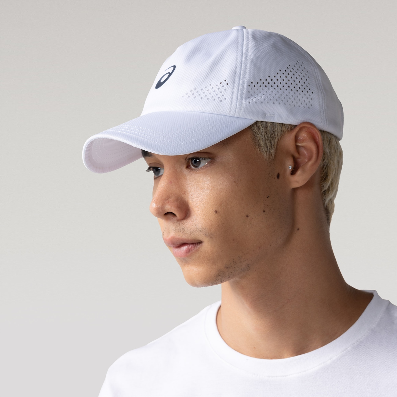 Boné Adulto Asics Atoalhado Tennis Aba Curva