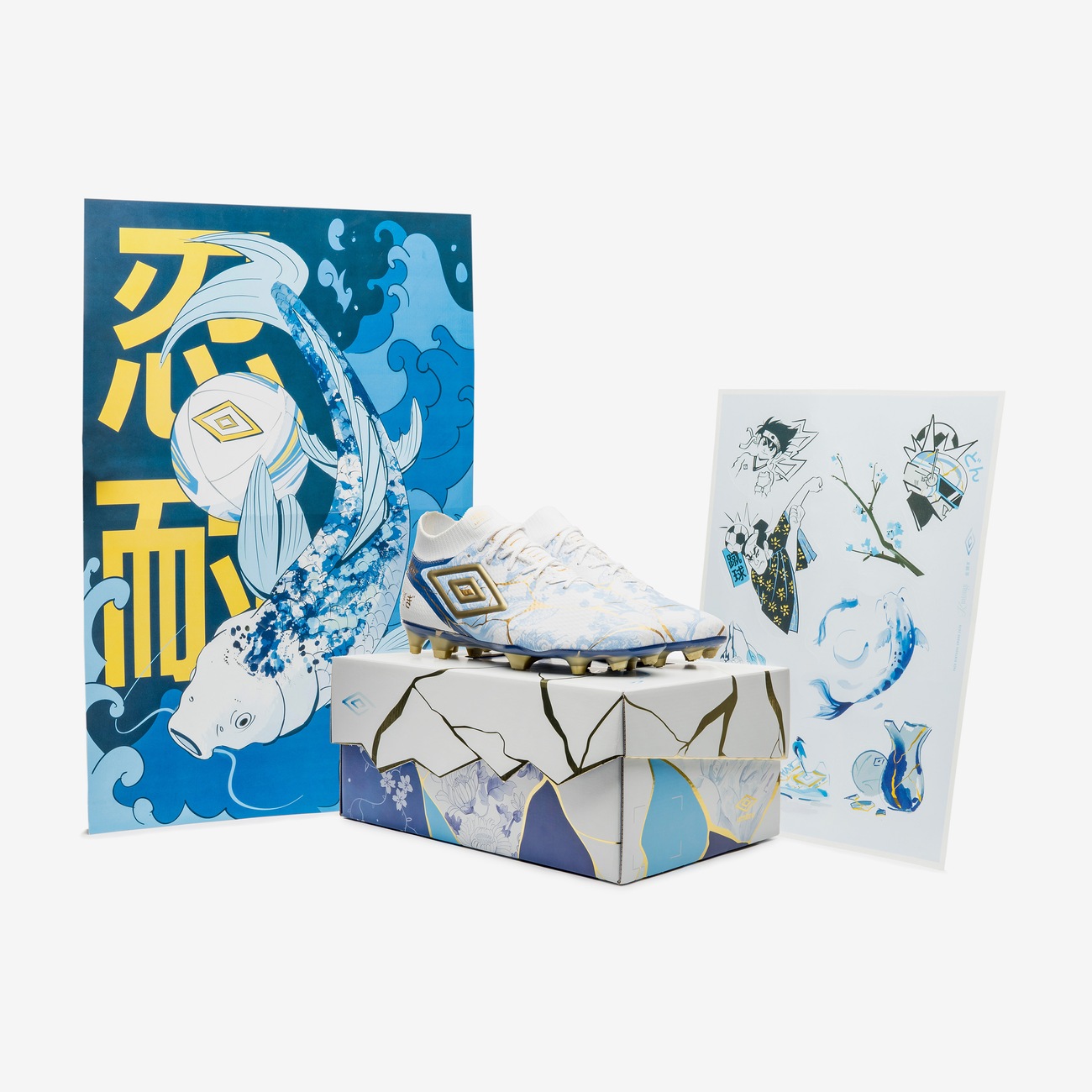 Chuteira de Campo Adulto Umbro Adamant Top Speed Pro Kintsugi