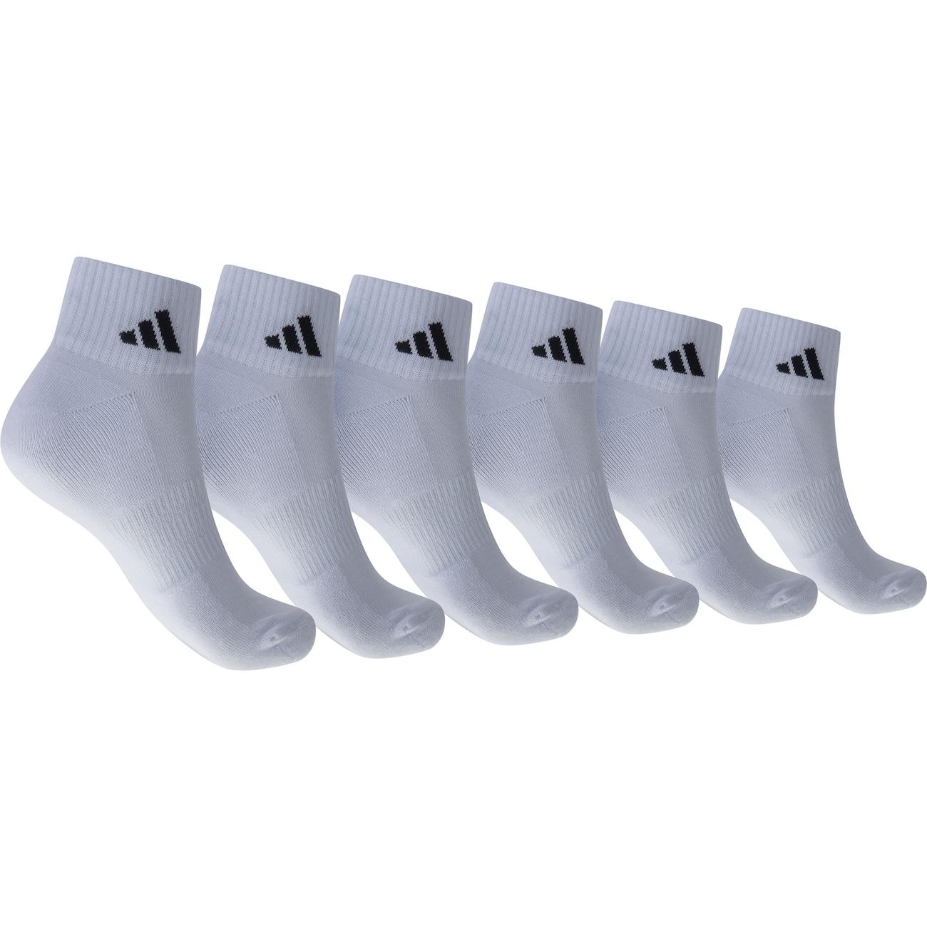 Kit de Meia adidas Sportswear Essentials Ankle com 3 Pares | Centauro