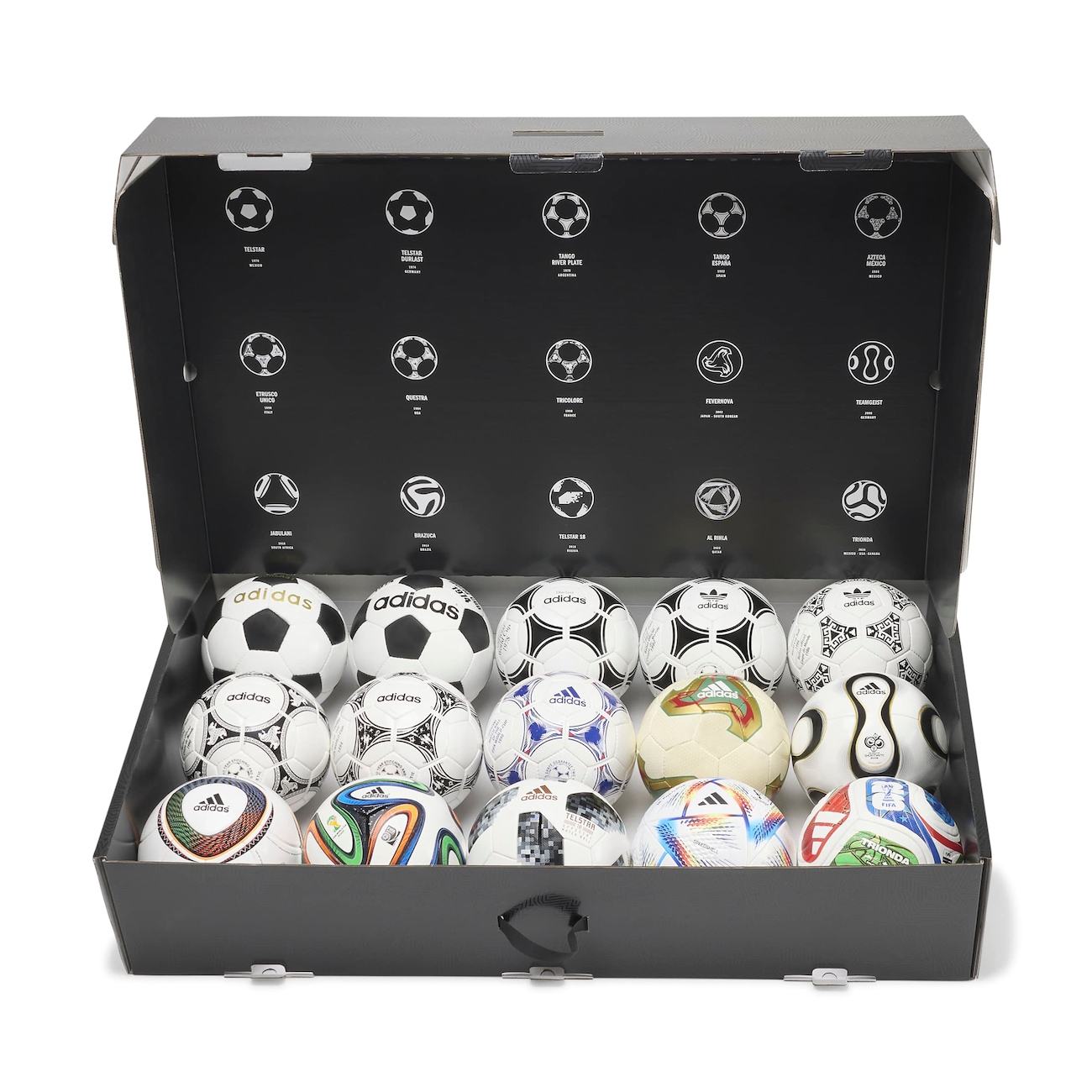Maleta de Bolas adidas FIFA World Cup™ Historical Pro com 15 Bolas