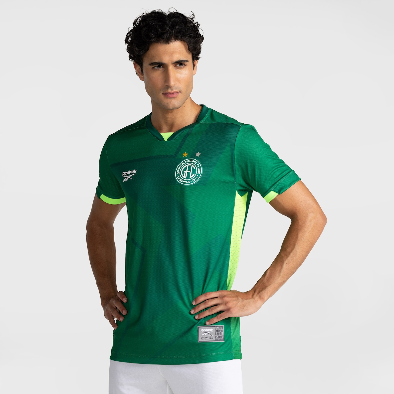 Camisa do Guarani I 2026/27 Reebok Torcedor Masculina