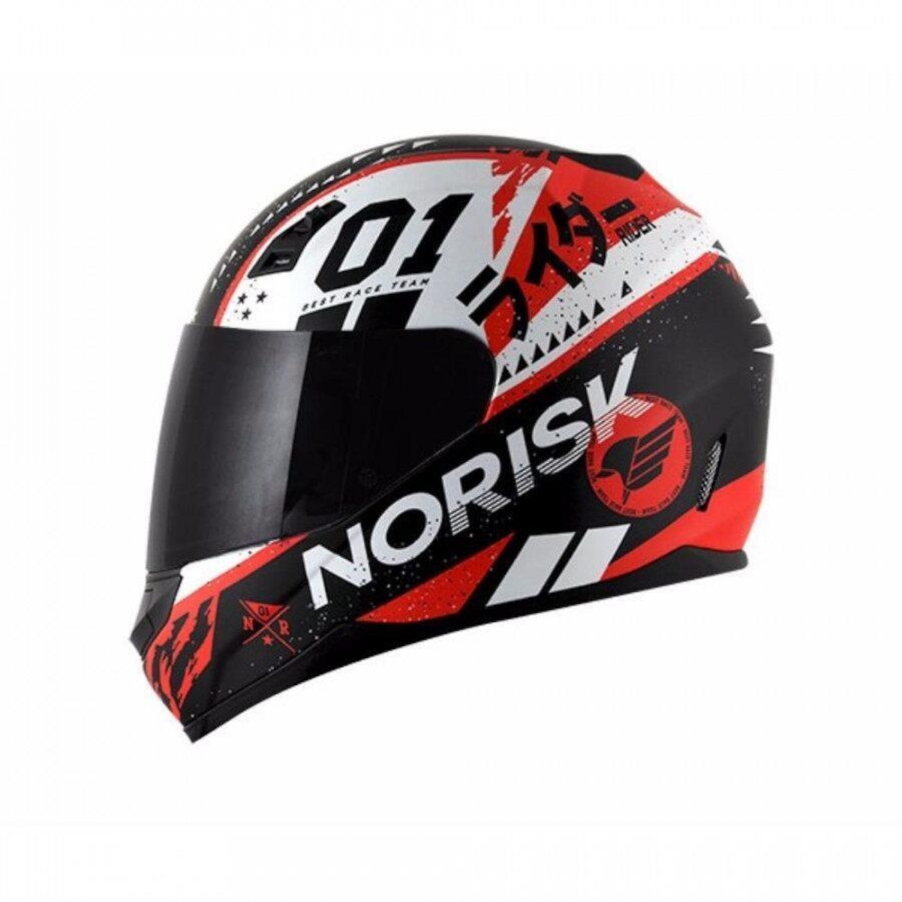 Capacete de Motocross Norisk FF391 Tokyo Fosco - Adulto | Centauro