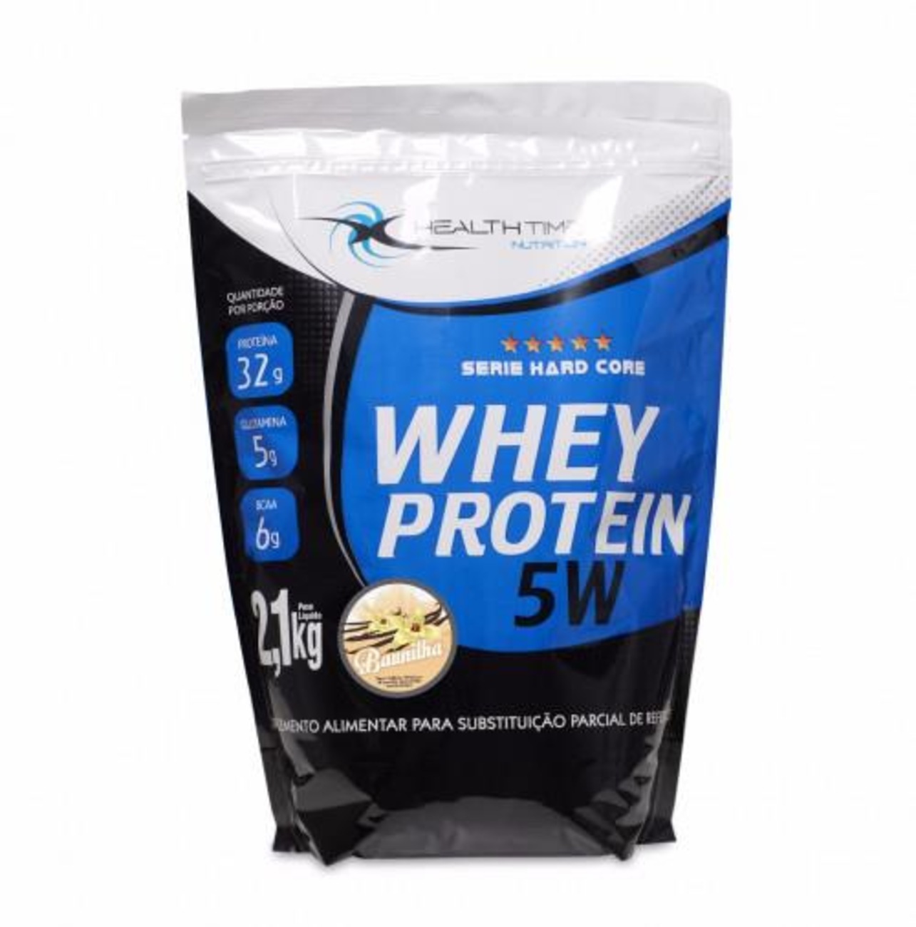 Whey Protein 5w Health Time Nutrition Baunilha 2 1 Kg Centauro