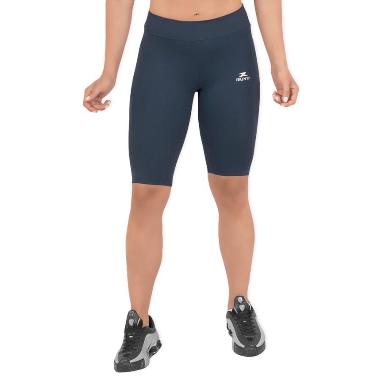 Bermuda Legging Belmento para Academia Suplex Cos Alto - Feminina