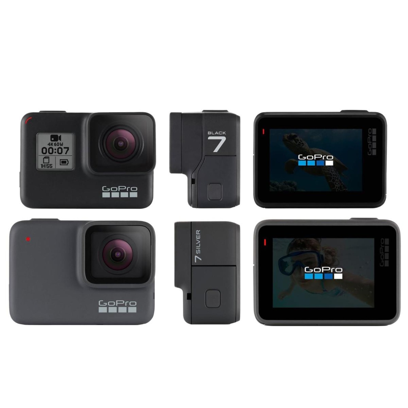 その他 go pro  Black7 Câmera Hero 7 Black à Prova D'água 12MP 4K Wifi, GoPro, Preto