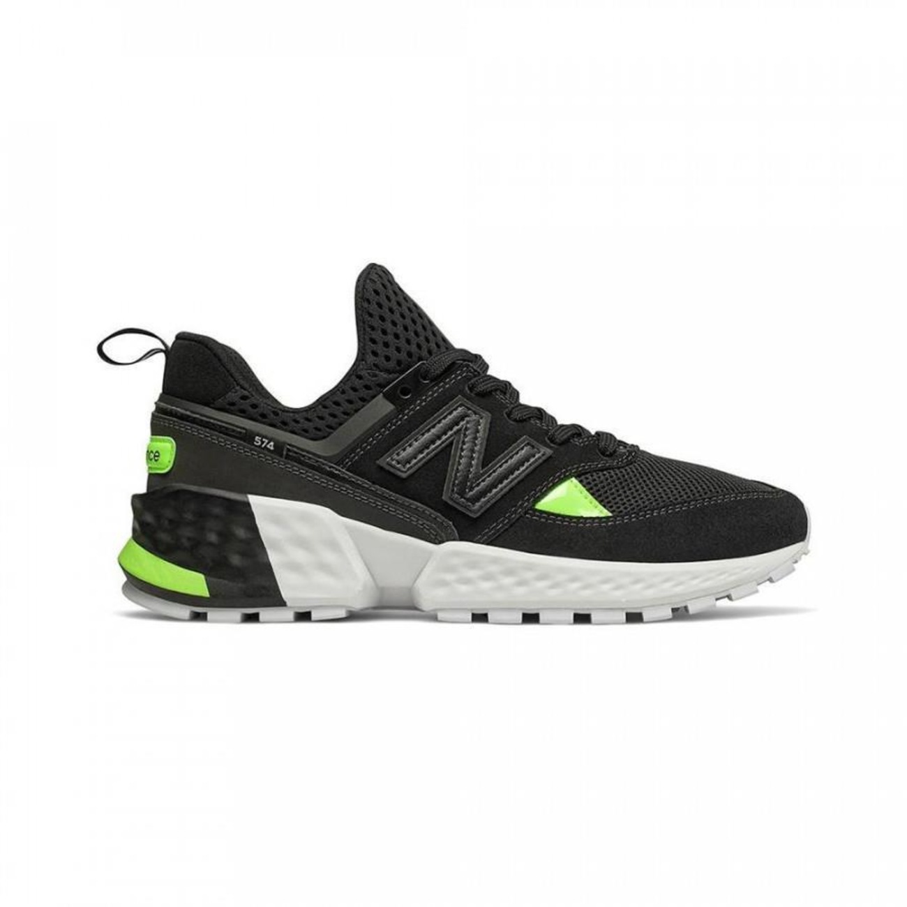 new balance 574 sport preto masculino
