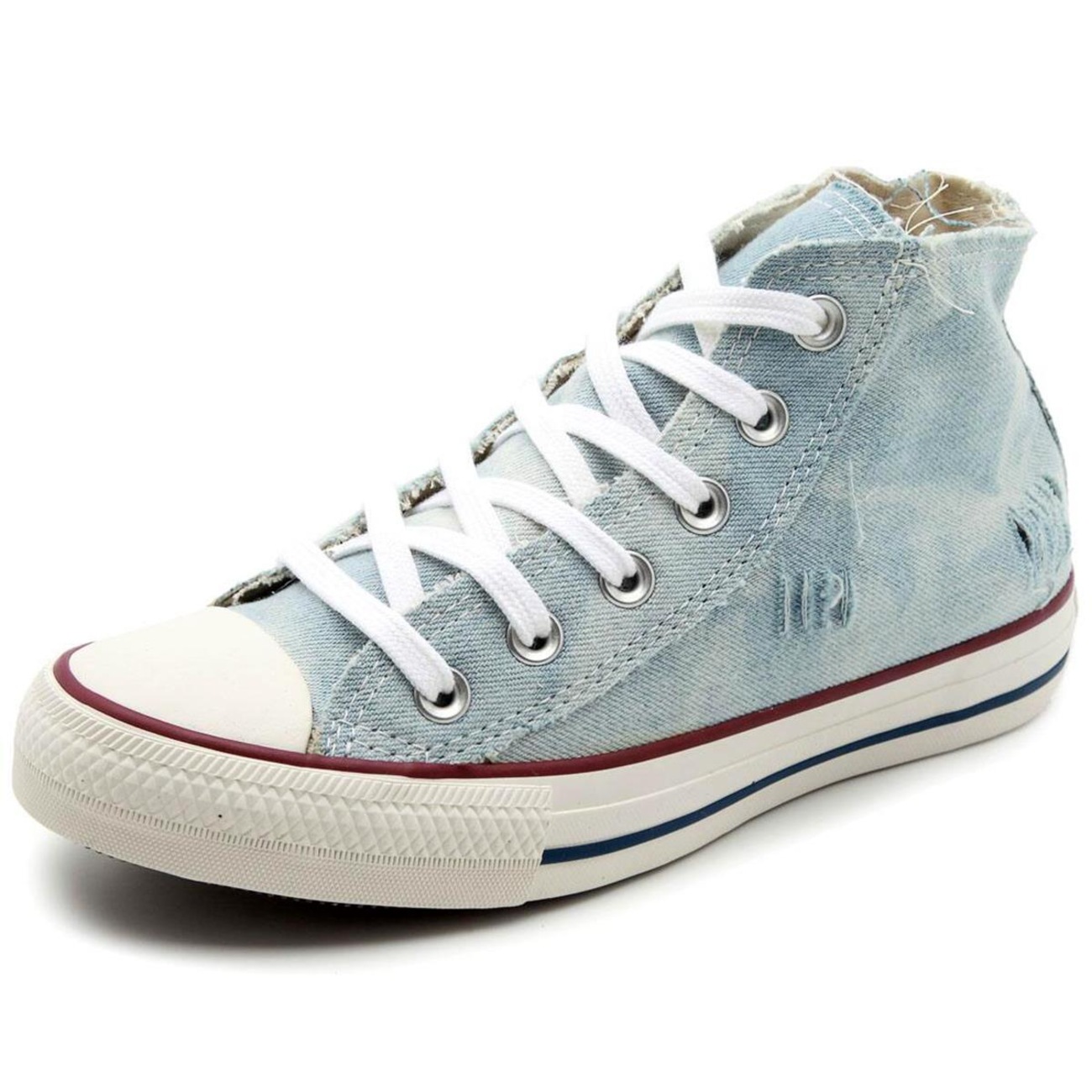 tênis all star jeans feminino