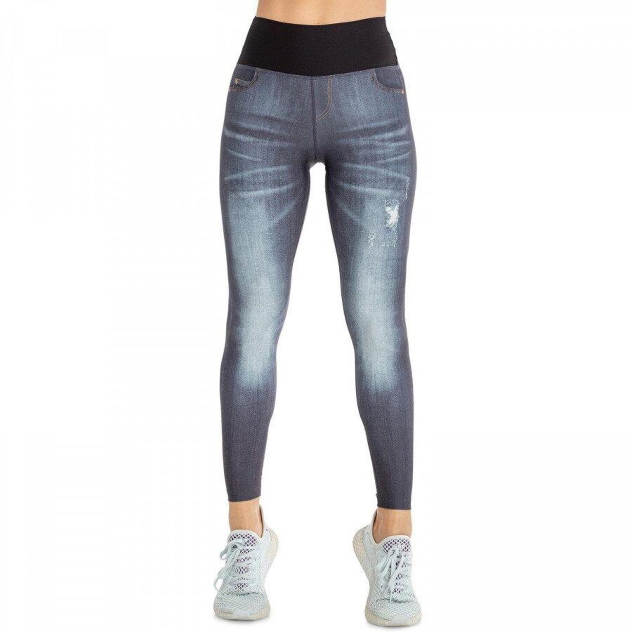Calça Legging Live! Jeans Reversible Discover - Feminina